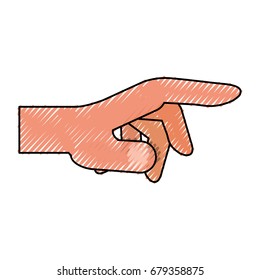 Human hand symbol