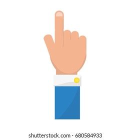 Human hand symbol