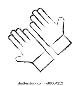 Human hand symbol