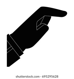 Human hand symbol