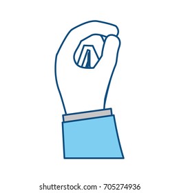 Human hand symbol