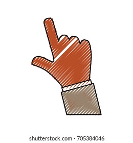 Human hand symbol