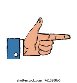 Human hand symbol