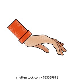 Human hand symbol