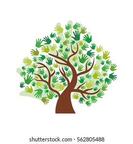 Human hand symbol icon vector illustration graphic design