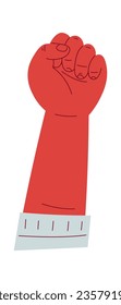 Human Hand Wrist Vector Illustration