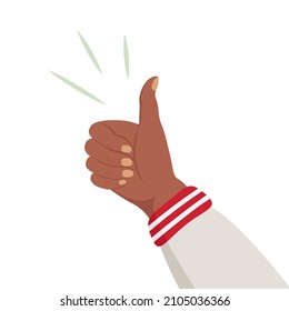Human hands clapping and applauding concept. Colorful clapping hands isolated on white background.