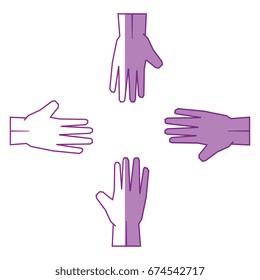human hands design