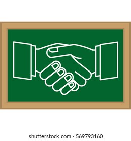 Human hands doing a symbol