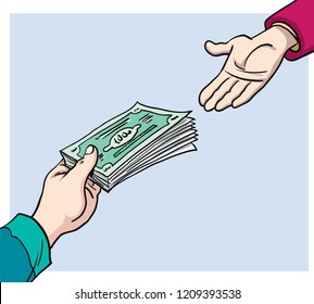 575 Handover money Images, Stock Photos & Vectors | Shutterstock