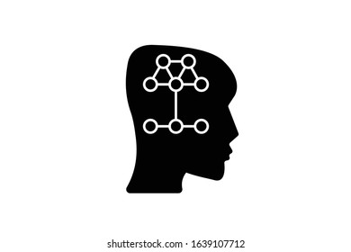 human head artificial creative idea icon