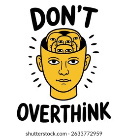 human head with creative idea	