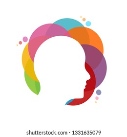 human head logo icon