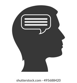 human head profile