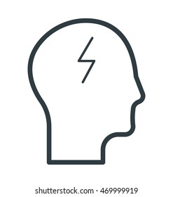 Human Head Vector Icon
