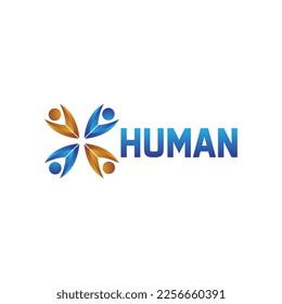 Descarga gratuita del logotipo del servicio de atención de la salud humana sin ánimo de lucro