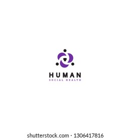 HUMAN HEALTH LOGO TEMPLATE