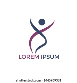 Human Health and medical vector logo design. Logo for the clinic, pharmaceutical company.	
