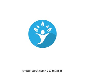 Human health symbol illustration