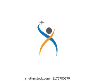 Human health symbol illustration