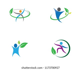 Human health symbol illustration