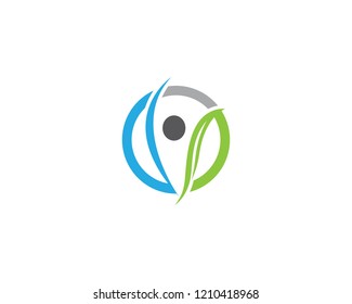 Human health symbol illustration