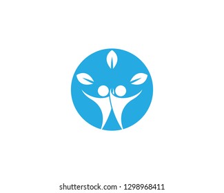 Human health symbol illustration