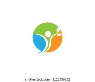 Human Health Symbol Illustration Design Stock Vector (Royalty Free ...