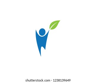 Human health symbol illustration design