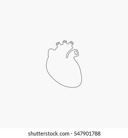 human heart icon