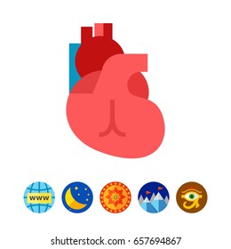 Human Heart Icon