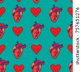 human heart pattern