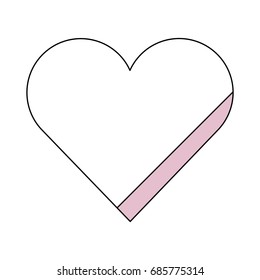 Human heart symbol
