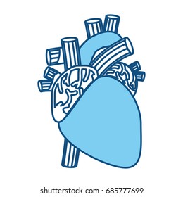 Human heart symbol