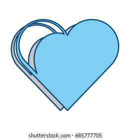 Human heart symbol