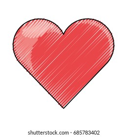Human heart symbol