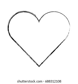 Human heart symbol