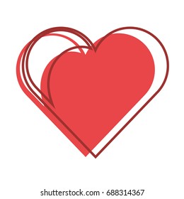 Human heart symbol