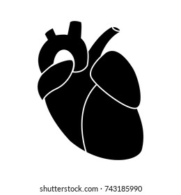 Human heart symbol