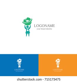 human hold earth logo