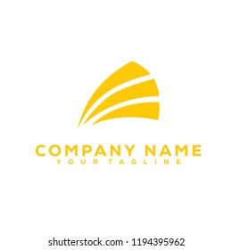 Human Icon Business Consulting Deep Yellow Creative Luxury Simple Vector Design Logo
