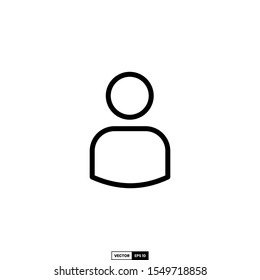 Human icon, design inspiration vector template for interface and any purpose