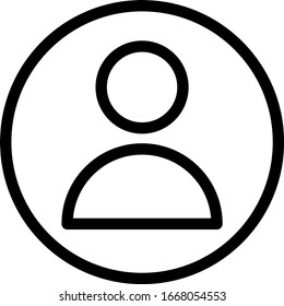 Menschliches Symbol, Design-Inspiration-Vektorillustration-Vorlage für Benutzeroberfläche und für jeden Zweck