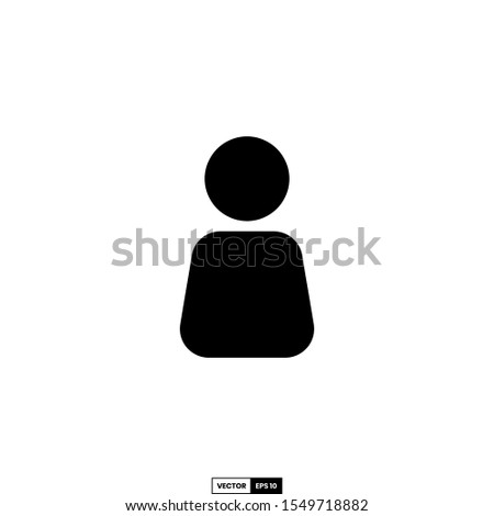 Human icon, design inspiration vector template for interface and any purpose