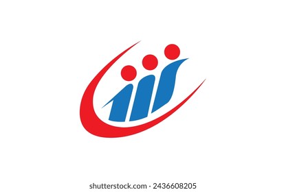 human icon logo design modern vector pro logo deisgn