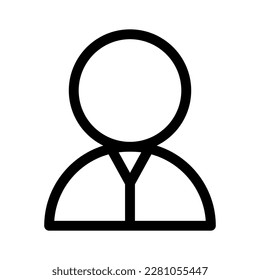 Icono humano o logotipo símbolo de signo aislado ilustración vectorial - iconos vectoriales de estilo negro de alta calidad
