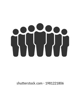 human icon on white background