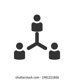 icono humano sobre fondo blanco