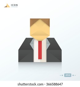 Human icon origami