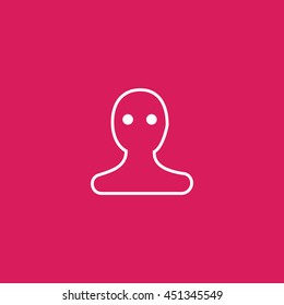 human icon. human sign